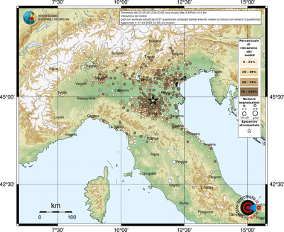 Mappa comuni con almeno 3 questionari
