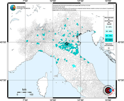 Mappa territorio comunale con almeno 3 questionari