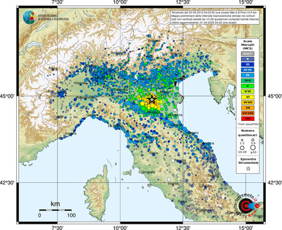 Mappa MCS - comuni