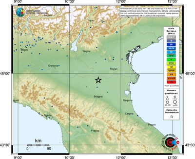 Mappa EMS - località