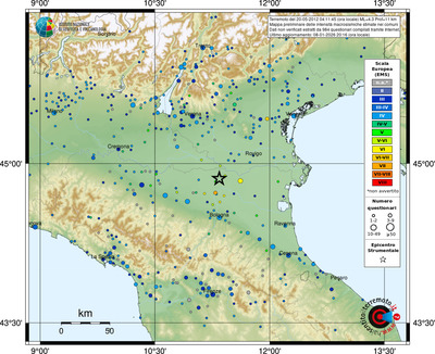 Mappa EMS - comuni