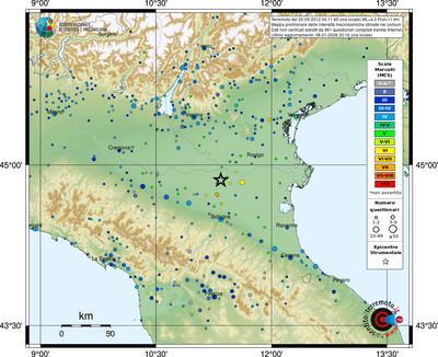Mappa MCS - comuni