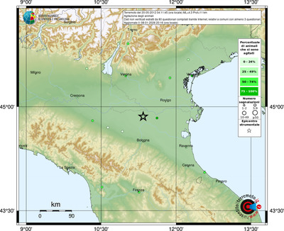Mappa comuni con almeno 3 questionari
