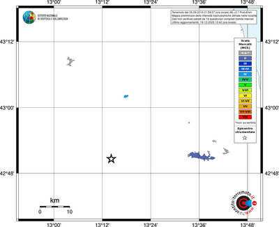 Mappa MCS - territori località