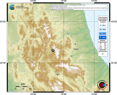 Mappa comuni con almeno 3 questionari