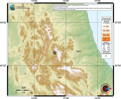 Mappa comuni con almeno 3 questionari