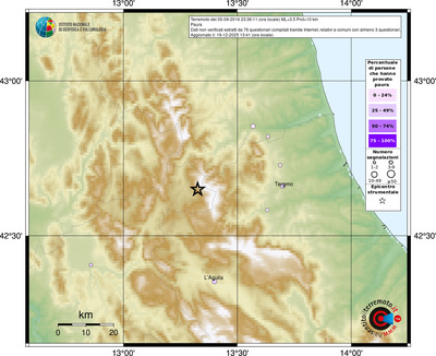 Mappa comuni con almeno 3 questionari