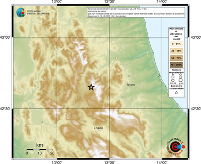 Mappa comuni con almeno 3 questionari