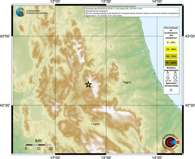 Mappa comuni con almeno 3 questionari
