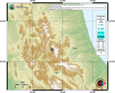 Mappa comuni con almeno 3 questionari