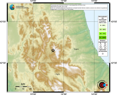 Mappa comuni con almeno 3 questionari