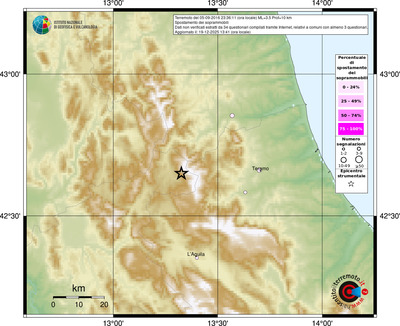 Mappa comuni con almeno 3 questionari