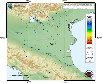 Mappa EMS - comuni