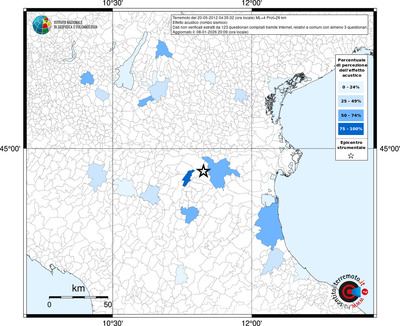 Mappa territorio comunale con almeno 3 questionari