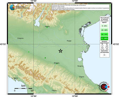 Mappa comuni con almeno 3 questionari