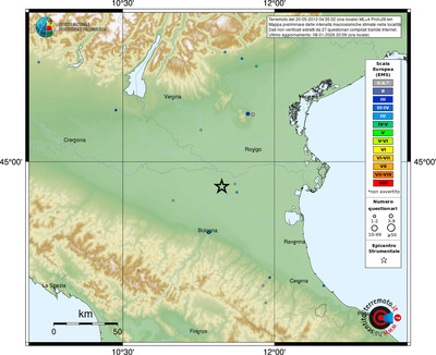 Mappa EMS - località