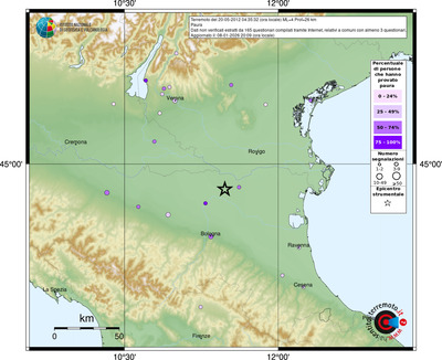 Mappa comuni con almeno 3 questionari