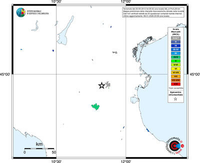 Mappa MCS - territori località