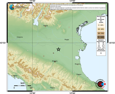Mappa comuni con almeno 3 questionari