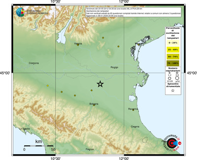 Mappa comuni con almeno 3 questionari