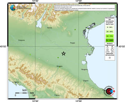 Mappa comuni con almeno 3 questionari