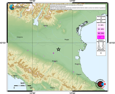 Mappa comuni con almeno 3 questionari