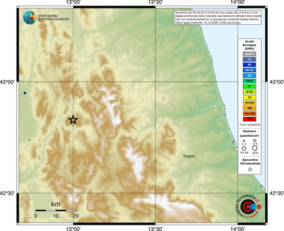 Mappa EMS - località