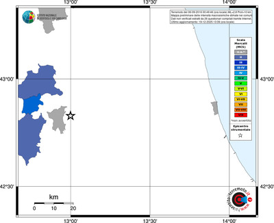 Mappa MCS - territori comuni