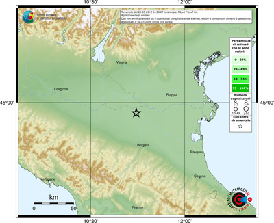 Mappa comuni con almeno 3 questionari