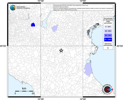 Mappa territorio comunale con almeno 3 questionari