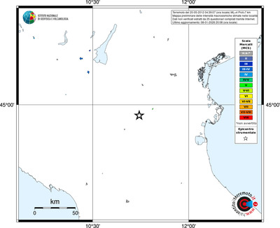 Mappa MCS - territori località