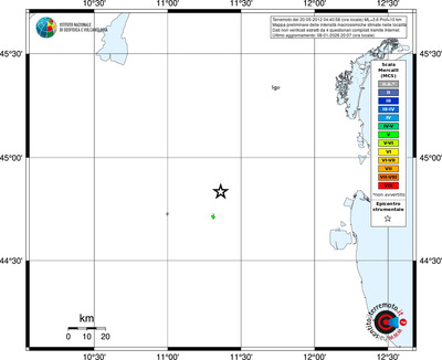 Mappa MCS - territori località