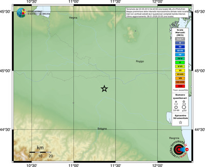 Mappa MCS - località