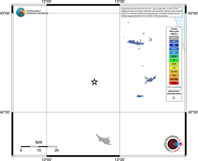 Mappa MCS - territori località