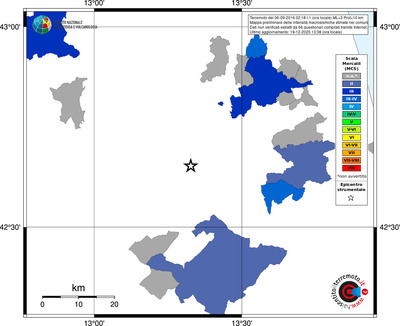 Mappa MCS - territori comuni