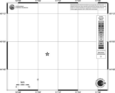 Mappa MCS - territori località