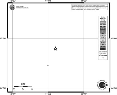 Mappa MCS - territori località
