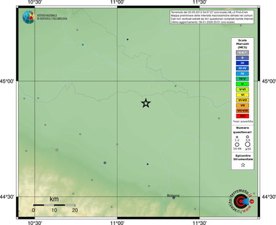 Mappa MCS - comuni