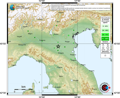 Mappa comuni con almeno 3 questionari