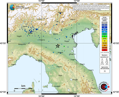 Mappa EMS - località