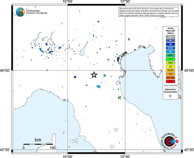 Mappa MCS - territori località
