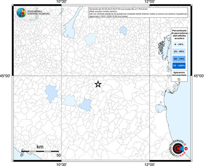Mappa territorio comunale con almeno 3 questionari