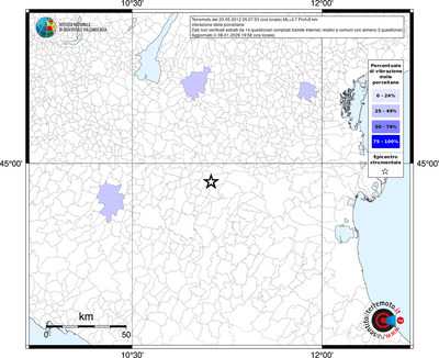 Mappa territorio comunale con almeno 3 questionari