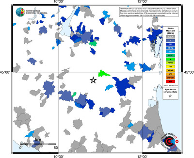 Mappa MCS - territori comuni