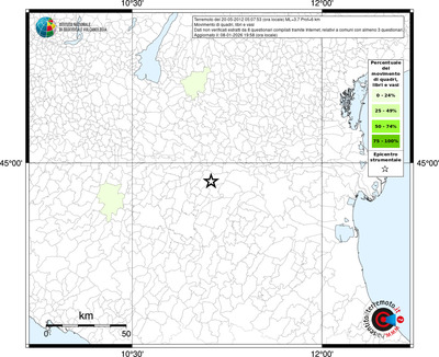 Mappa territorio comunale con almeno 3 questionari