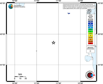 Mappa MCS - territori località