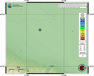 Mappa MCS - comuni