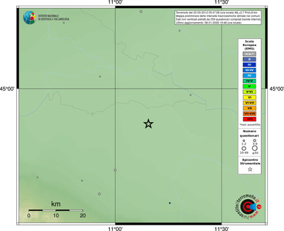 Mappa EMS - comuni