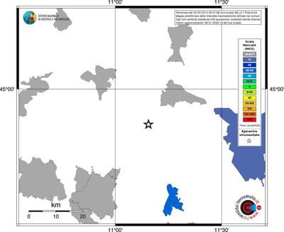Mappa MCS - territori comuni