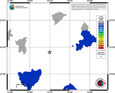 Mappa EMS - territori comuni